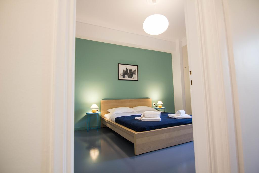Athenian Blue - Family Apt 5' Minutes From Acropolis Museum Kültér fotó